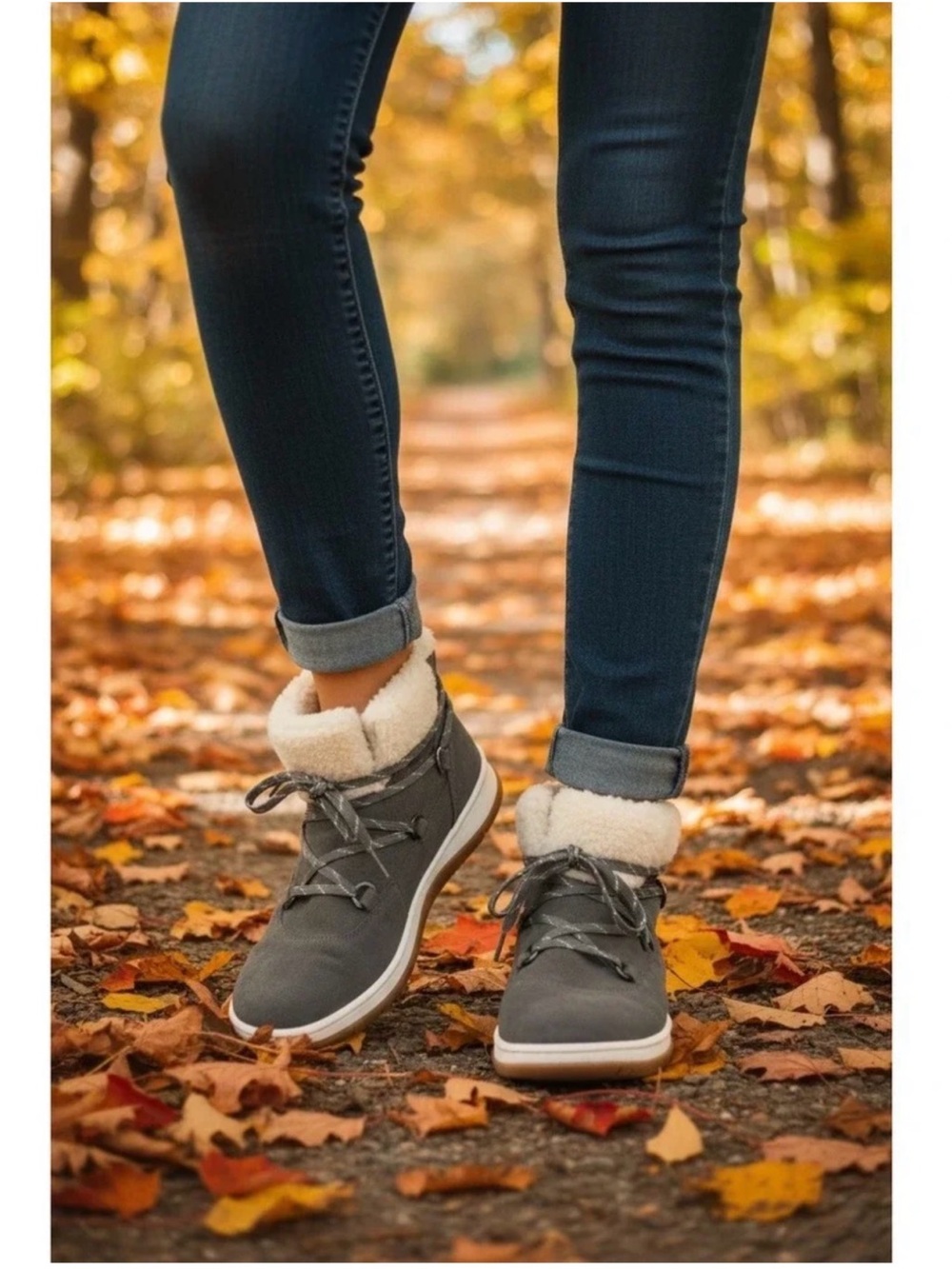 UGG || Women’s Lakesider Heritage Boots (sz. 9) - Grey